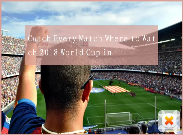 Catch Every Match Where to Watch 2018 World Cup in