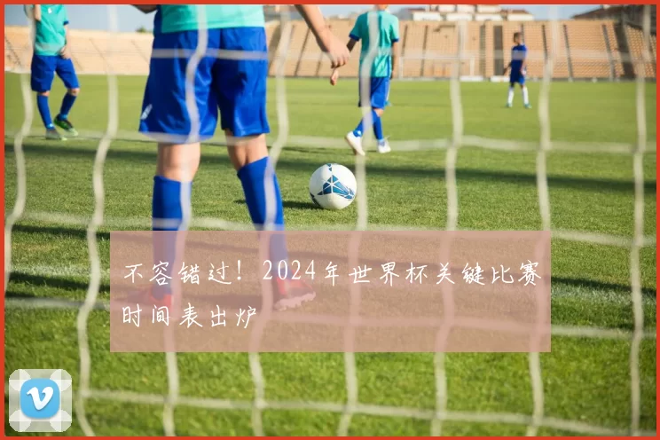 不容错过!2024年世界杯关键比赛时间表出炉